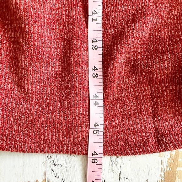 Max Studio Surplice Balloon Sleeve Faux Wrap Midi Dress Size Medium - Picture 9 of 9